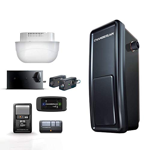 Chamberlain Wall Mounted Smart Garage Door Opener黑 Model RJO20