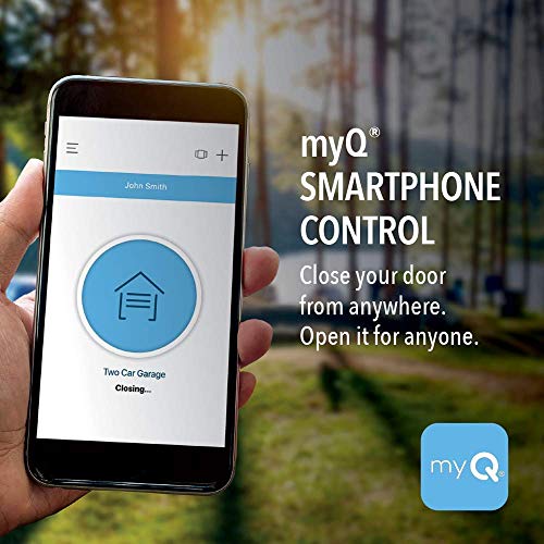 Chamberlain Wall Mounted Smart Garage Door Opener黑 Model RJO20