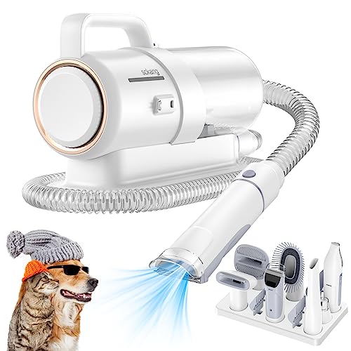 7-in-1 Pet Grooming Kit with Vacuum and Nail Grinder