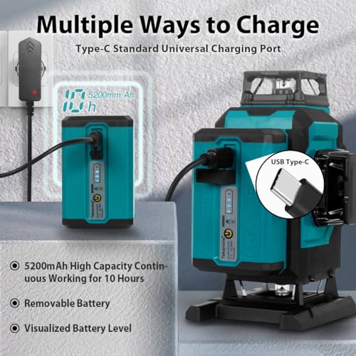 Takamine 16 Line Green Laser Level with Remote Control