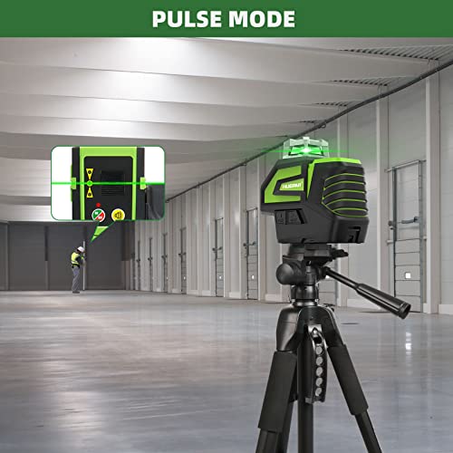 Huepar Green Laser Level with Dual Plumb Dots