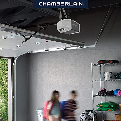 CHAMBERLAIN B2401 Belt Drive Garage Door Opener, Gray