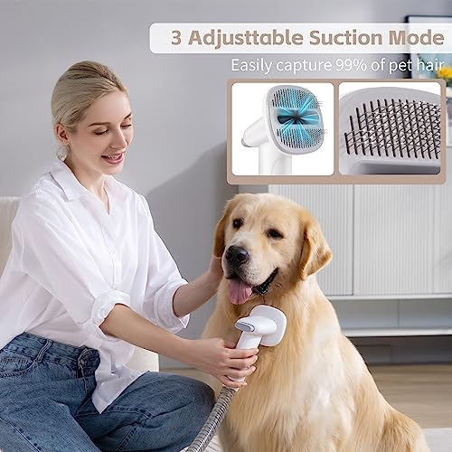 7-in-1 Pet Grooming Kit with Vacuum and Nail Grinder