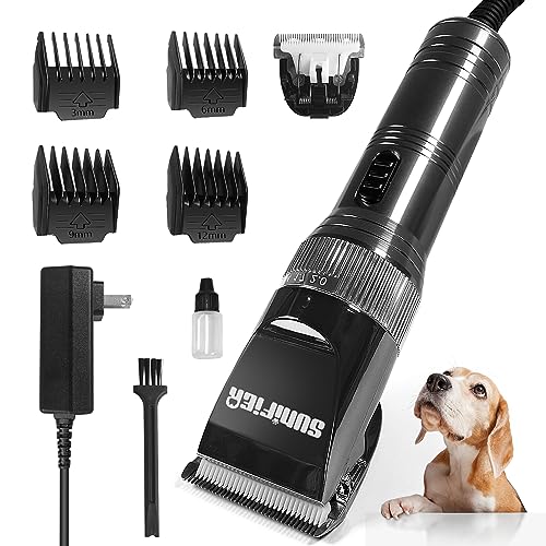 Sunifier Professional Grooming Shears for Thick-Coated Pets