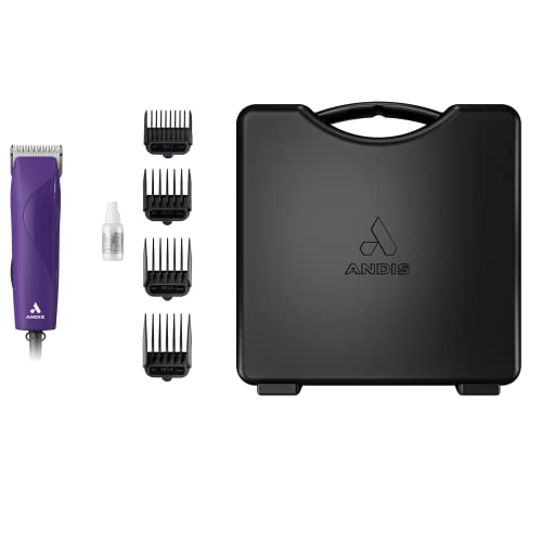 Andis 24820 EasyClip Professional 7-Piece Purple Clipper Kit