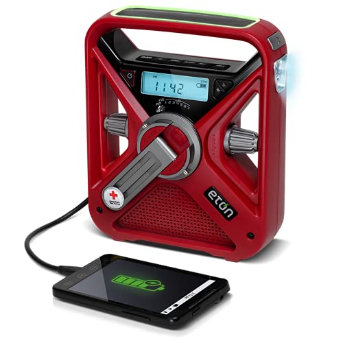 Eton Red Cross Emergency Weather Radio with Phone Charger