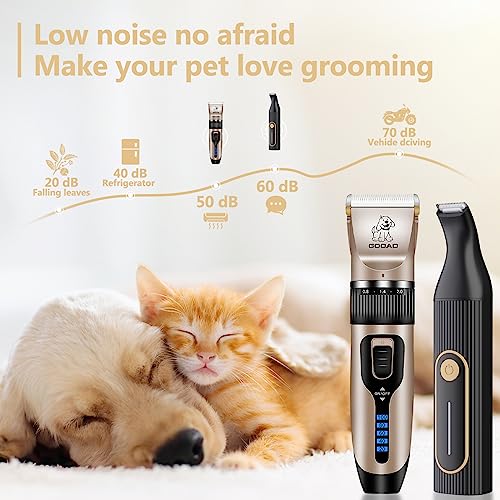 4-in-1 Rechargeable Dog Grooming Kit for Pets