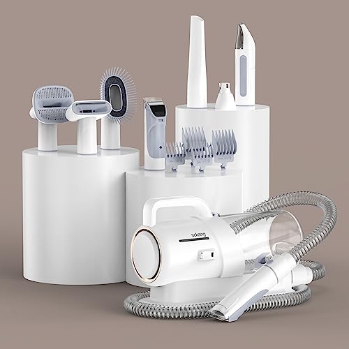 7-in-1 Pet Grooming Kit with Vacuum and Nail Grinder