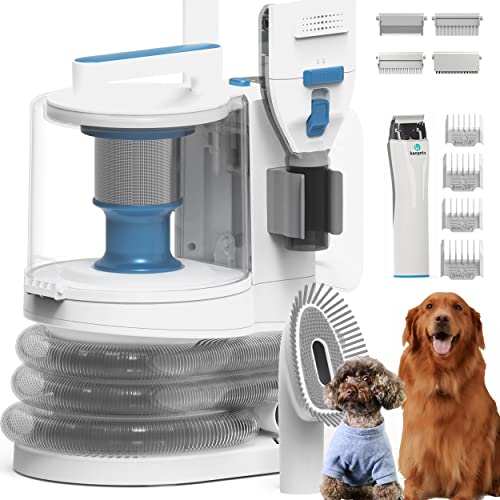 KANPETS Dog Grooming Kit Vacuum & Hair Clipper