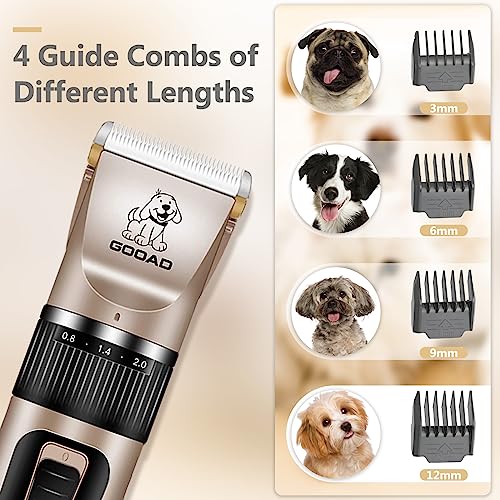 4-in-1 Rechargeable Dog Grooming Kit for Pets