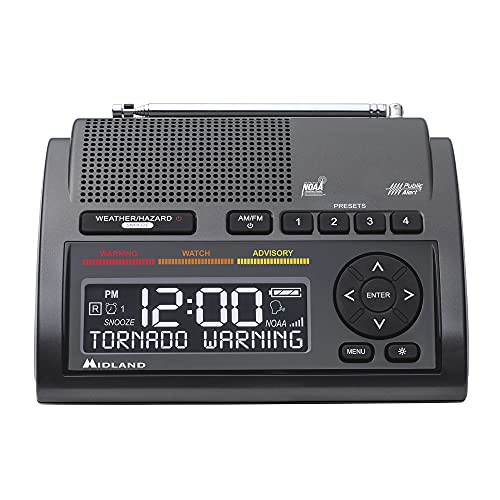 Midland WR400 Deluxe Weather Radio with NOAA Alerts
