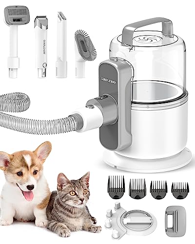 6-in-1 Pet Grooming Vacuum Kit for Shedding