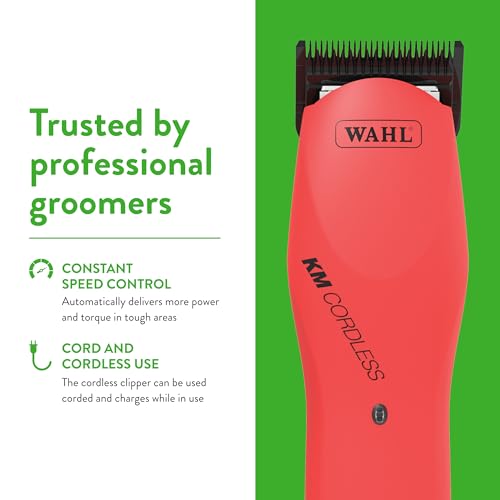 WAHL Professional Animal Cordless 2-Speed Pet Clipper Kit