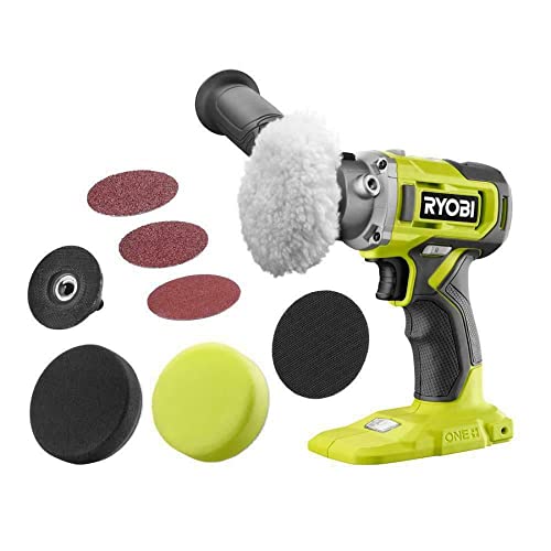 RYOBI ONE 18V Cordless Detail Polisher/Sander VIP Package