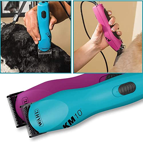 Wahl KM10 2-Speed Brushless Motor Clipper Kit - Turquoise
