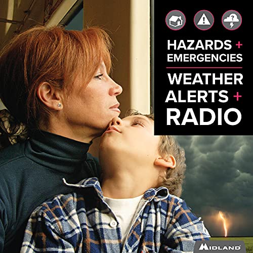 Midland WR400 Deluxe Weather Radio with NOAA Alerts