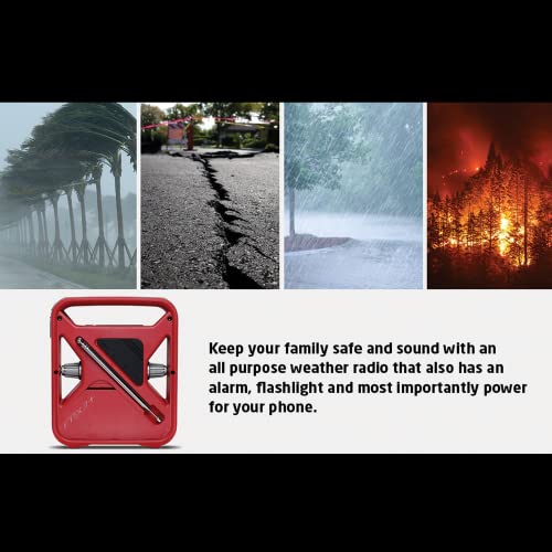 Eton Red Cross Emergency Weather Radio with Phone Charger