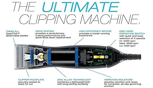 Oster A6 Heavy Duty Pro Grooming Clippers Kit