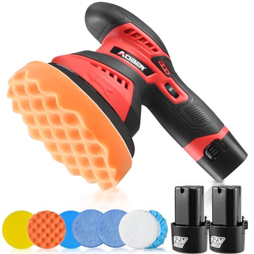 AOBEN Cordless Buffer Polisher Kit with 6 Variable Speeds