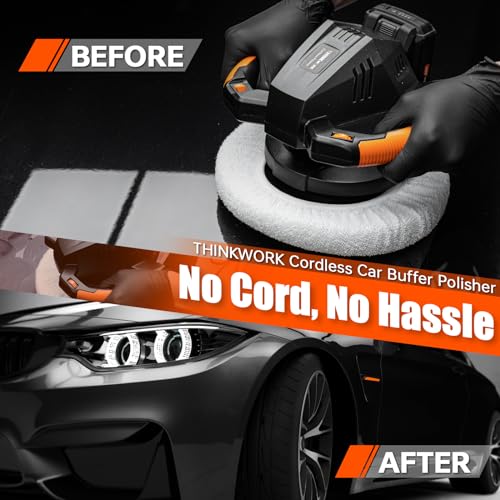 20V Cordless Buffer Polisher for Car Waxing Kit