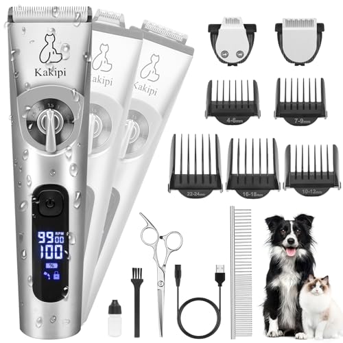 3-in-1 Professional Cordless Dog Grooming Kit