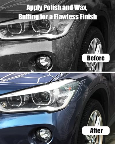 AVID POWER 6-inch Dual Action Car Buffer Kit