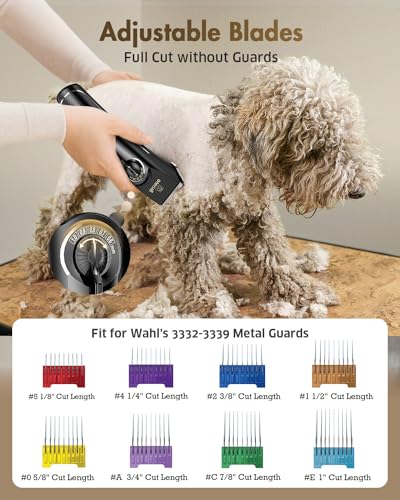 VIP Dog Grooming Clippers for Thick Coats
