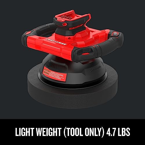 CRAFTSMAN V20 Cordless Orbital Polisher, 10 inch (Tool Only)