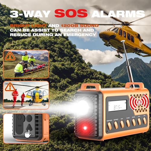 VIP Smart Shopper: Emergency Crank Weather Radio with SOS