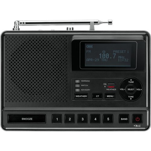 Sangean CL-100 Weather Alert Table-Top Radio