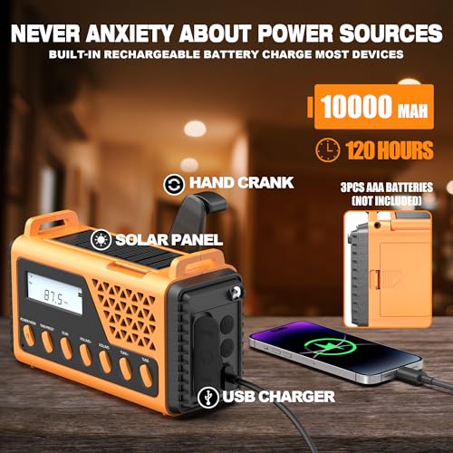 VIP Smart Shopper: Emergency Crank Weather Radio with SOS