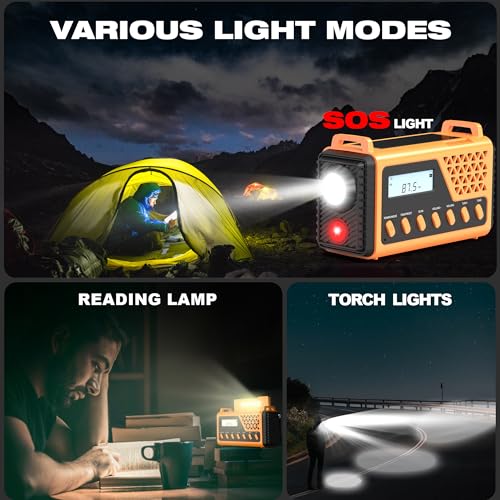 VIP Smart Shopper: Emergency Crank Weather Radio with SOS
