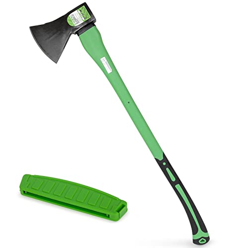 WilFiks 36” Camping Outdoor Hatchet for Wood Splitting