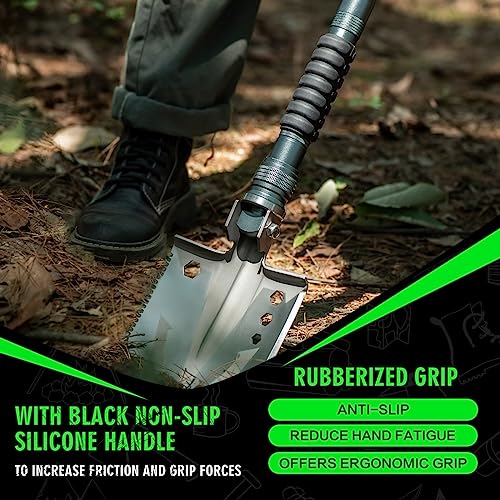 ZENHOSIT Survival Shovel Multifunctional Tactical Tool for Outdoor
