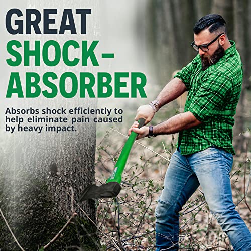 WilFiks 36” Camping Outdoor Hatchet for Wood Splitting