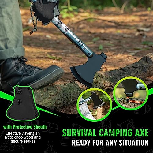 ZENHOSIT Survival Shovel Multifunctional Tactical Tool for Outdoor