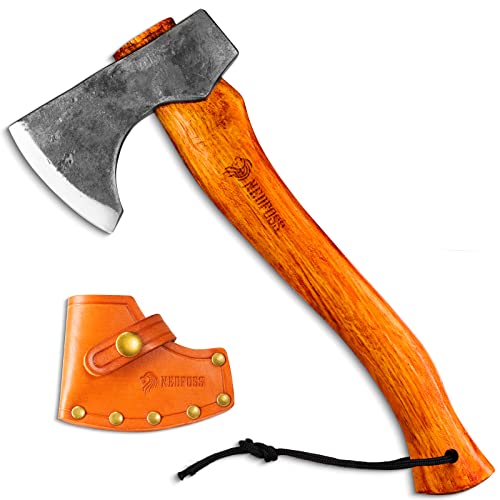 NedFoss 13" Forged Carbon Steel Bearded Axe VIP