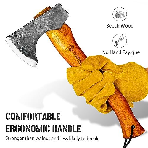 NedFoss 13" Forged Carbon Steel Bearded Axe VIP