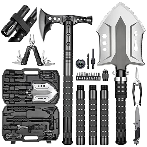 Outdoor Survival Shovel Axe Set for Men