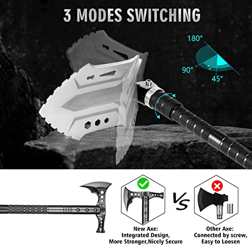 Outdoor Survival Shovel Axe Set for Men