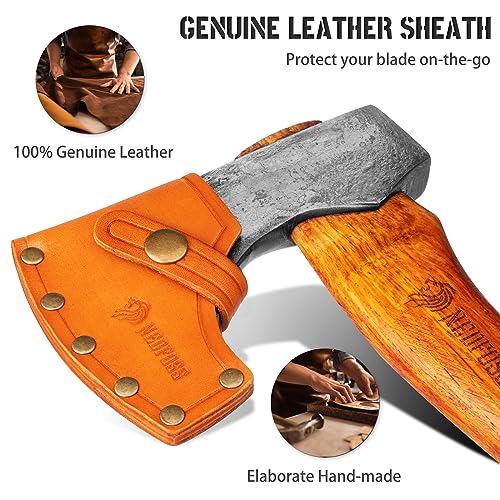 NedFoss 13" Forged Carbon Steel Bearded Axe VIP