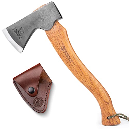NedFoss 15" Carbon Steel Hatchet with Beech Handle