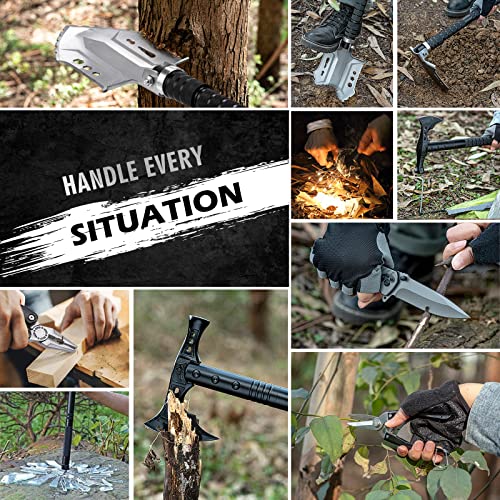 Outdoor Survival Shovel Axe Set for Men