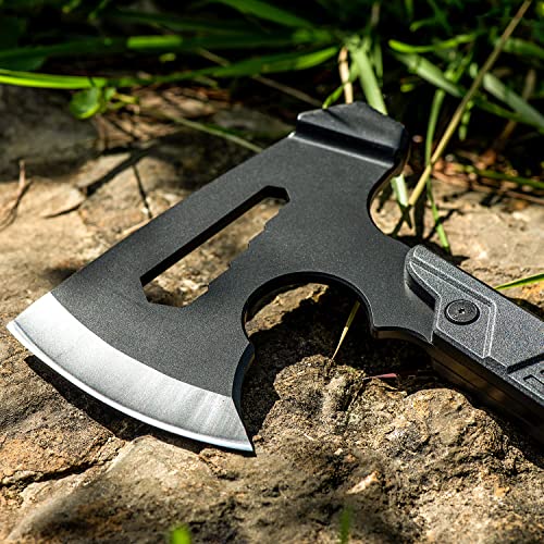 17.5in Full Tang Camping Axe with Survival Hatchet