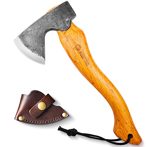 NedFoss R33 Camping Hatchet - Hand Forged Survival Axe