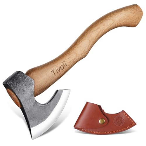 15" Tivoli Camping Axe: Bushcraft Tool with Sheath