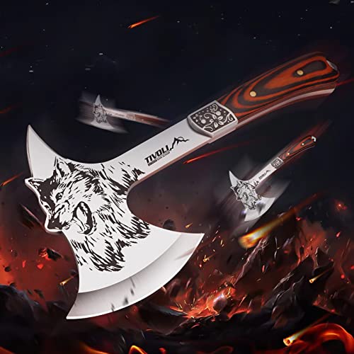TIVOLI Camping Hatchet - Survival Axe for Outdoor Adventure