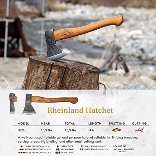 Helko Werk Germany Traditional Rheinland Hatchet - VIP Smart Shopper