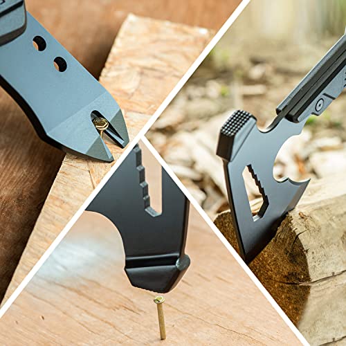 17.5in Full Tang Camping Axe with Survival Hatchet