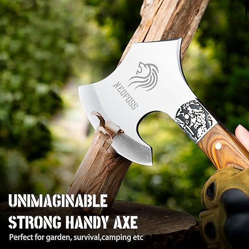 NedFoss Warthog 9" Axe: Camp, Survival, Outdoor